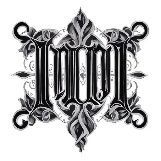 Two Word Ambigram Generator