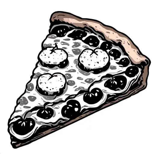 Chicago Deep Dish Pizza Slice