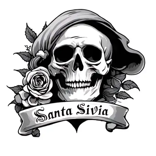 Santa Death Name Silvia