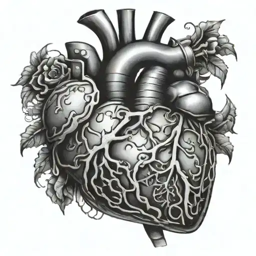 Biomech Style Anatomical Heart