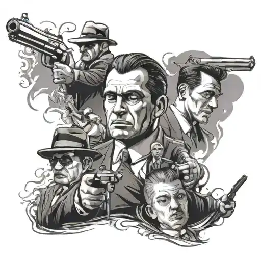 Mafia Scene With A Luxurious