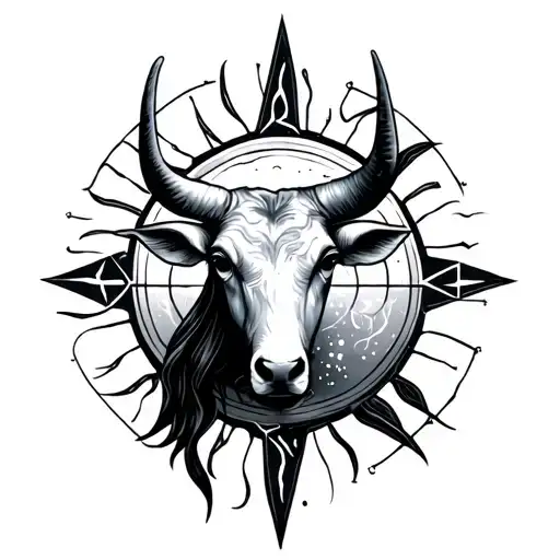 Sun In Taurus Moon In Cancer Ascendent In Sagitarious And An Algiz Rune