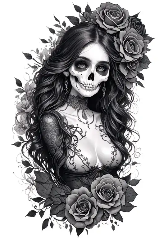 Feminine Death Themed