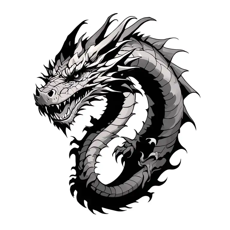 Raging Dragon Emerging