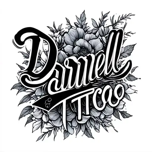 Darnell In Cursive Writing