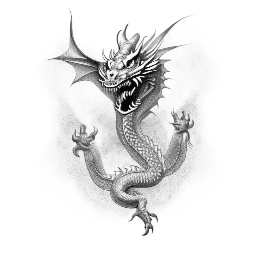 Dragon In Black Hole