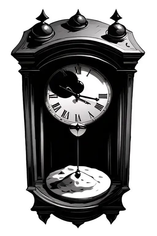 Pendulum In Sand Clock