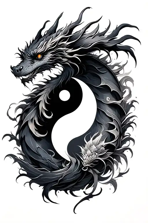 Yin Yang Dragons