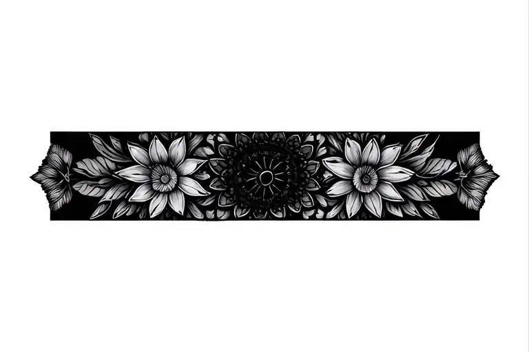 Mandala Floral With Let Them