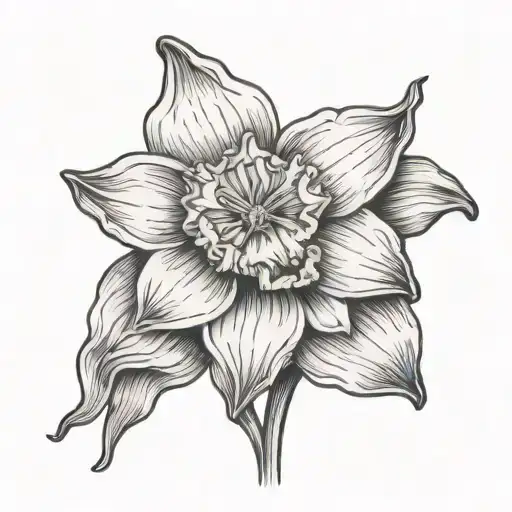 Daffodil With A