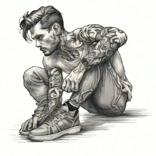 Perfect Man With Proathetic Leg