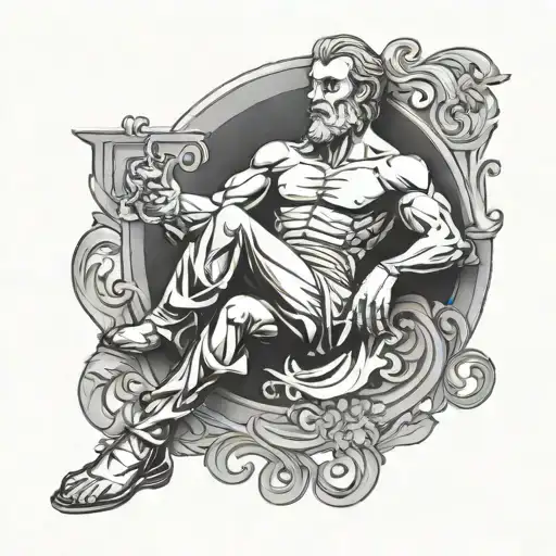 Davinci Perfect Man With Proathetic Leg