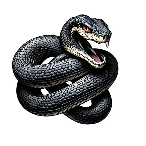 Coding Phython Snake Wrapped