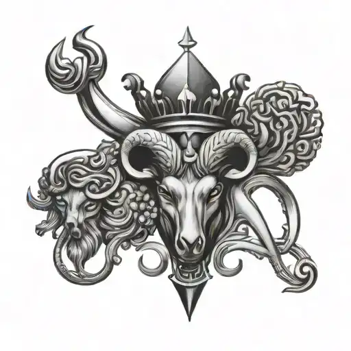 Crown Cancer And Aries Zodiac Sign