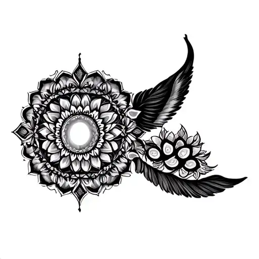 Ovni Mandala Design
