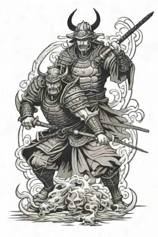 Samurai Versus Demon