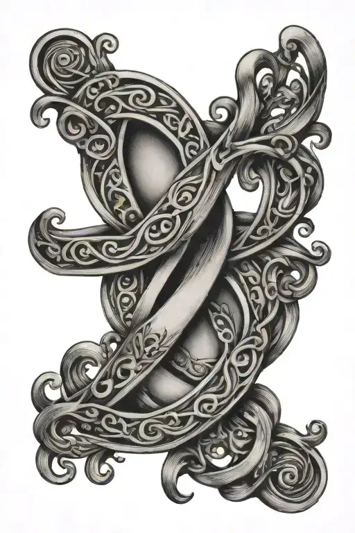 Teaspoon Infinity Symbol Intertwined