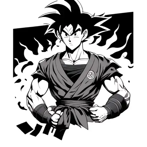 Goku Y Pan Holding