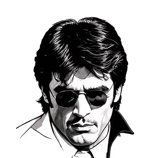 Tony Montana Portrait