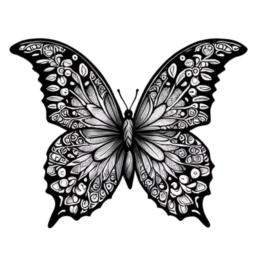 Butterfly Mandala