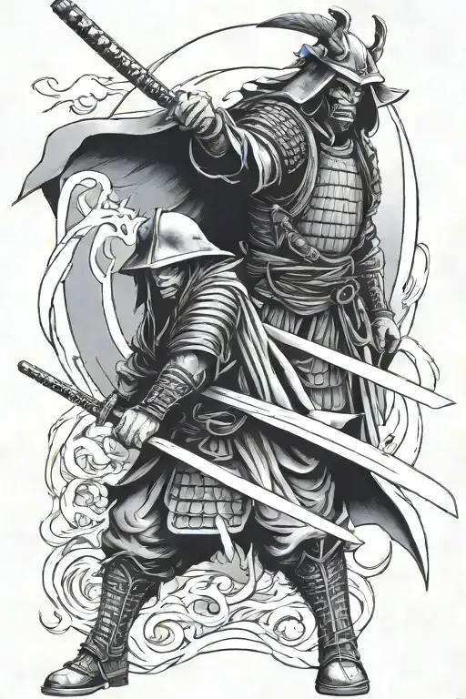 Samurai Vs Grim Reaper