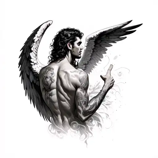 Angel Guerrero On The Back