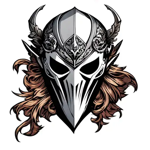 Saint Fighter Mask