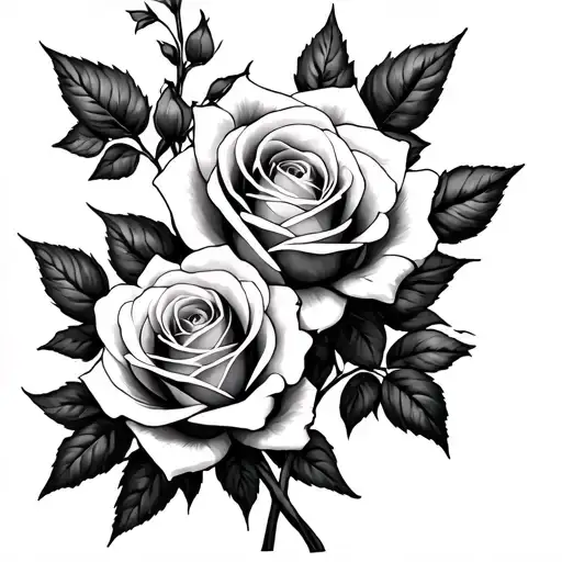 Castellano With Roses Blooming