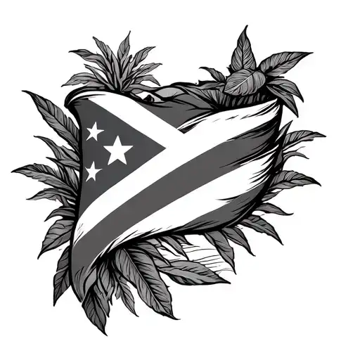 Quarter Sleeve Puerto Rico Inspired