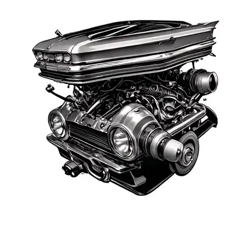 Engine V8 Chevy Impala