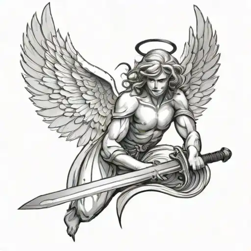 Angel With Sword