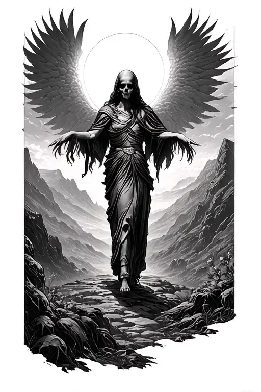 Walking Out The Valley Of Shadow And Death To The Gates Of Heaven