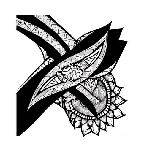 Geometric Forearm Mandala Masculine Wrap Around