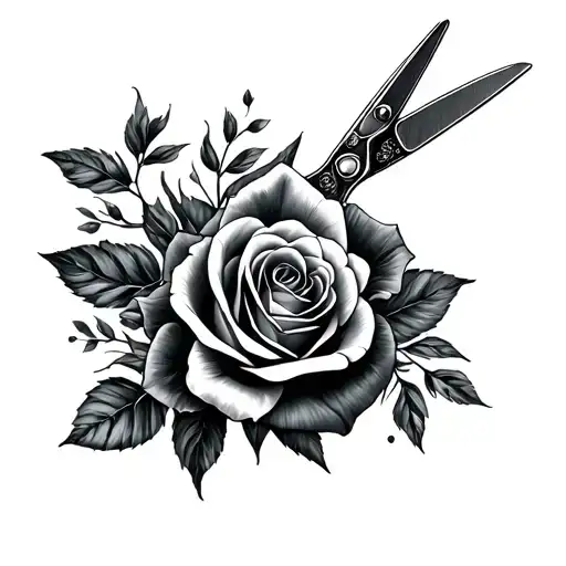 Scissors And Roses