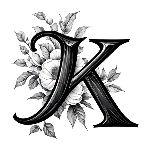 Letter A And K
