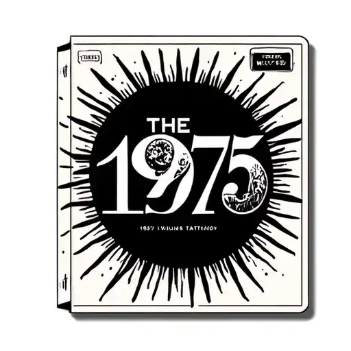 The 1975 Box Album Cover And Sun