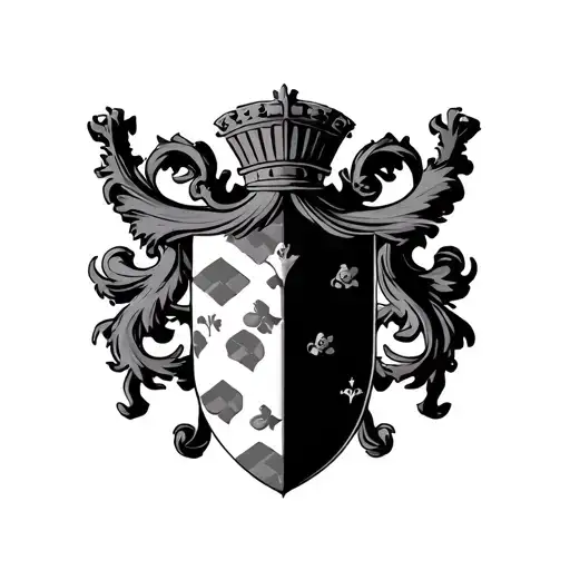 Croatian Coat Of Arms In The 15Th Century
