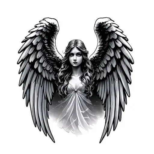 Angel Wings With Name