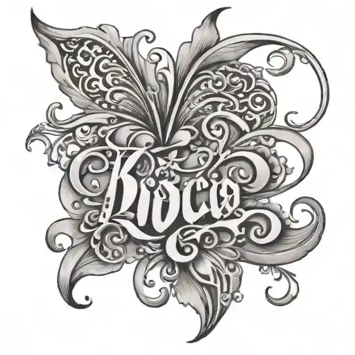Rocio Name Written