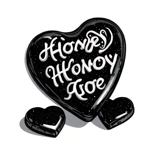 Candy Hearts With Horny Words Are On Them