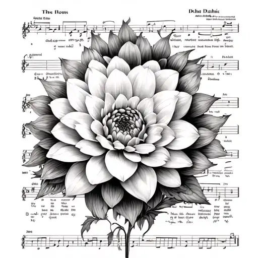 Dahlias The Sun Music Sheet
