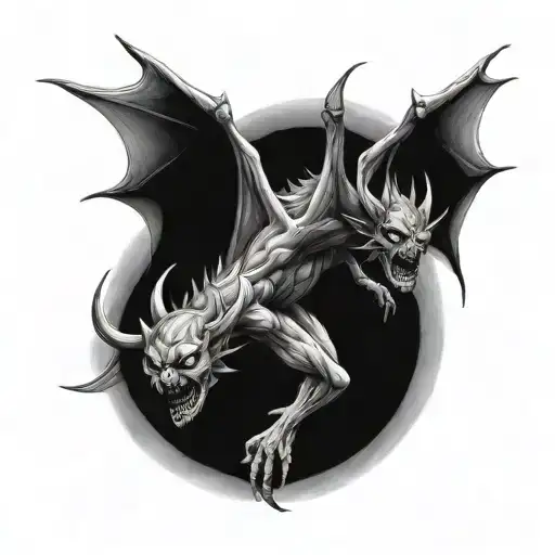 Small Demons Flying