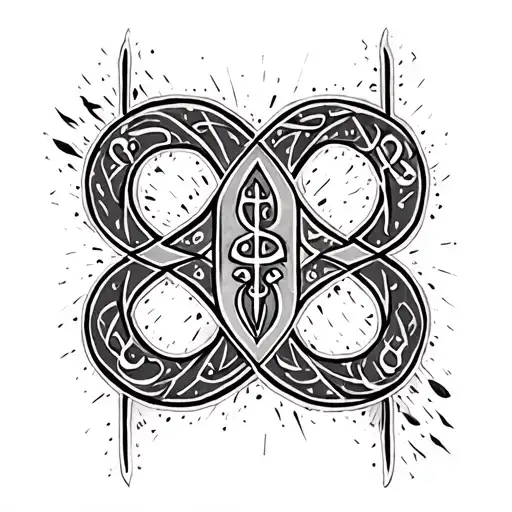 Create A Matching Symbol Tattoo For My Siblings In Arabic Haz Letters