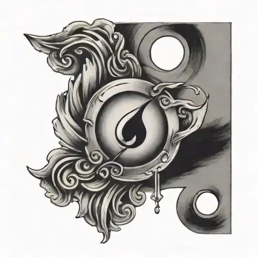 Semicolon And Safety Pin