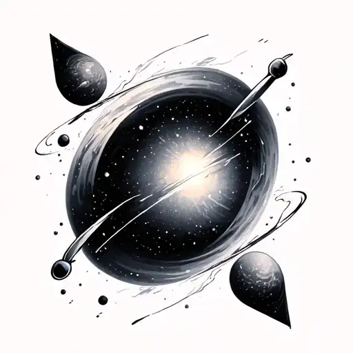 Black And Grey Space