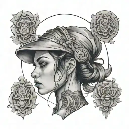 Girl With 999 On Her Head