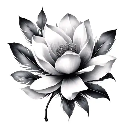 Feather And Magnolia