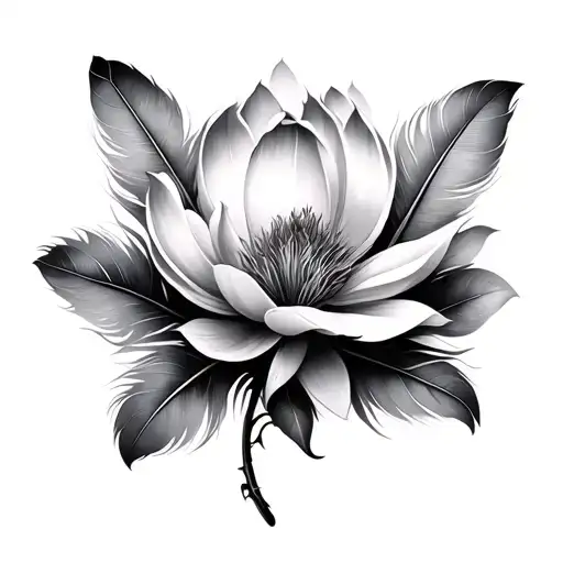 Feather And Magnolia