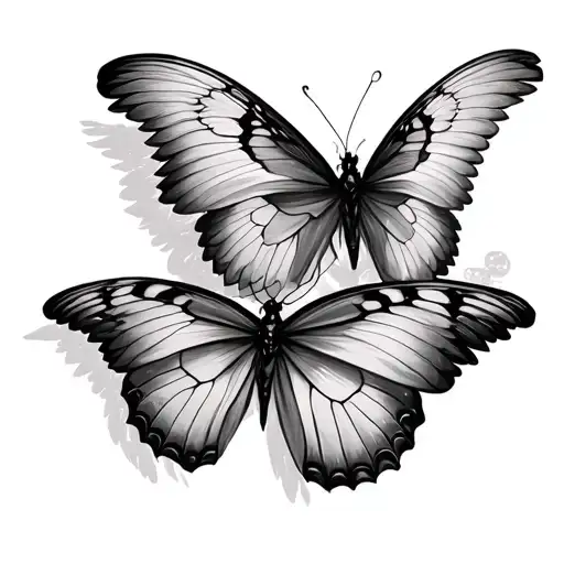 Butterflies With Angel Wings