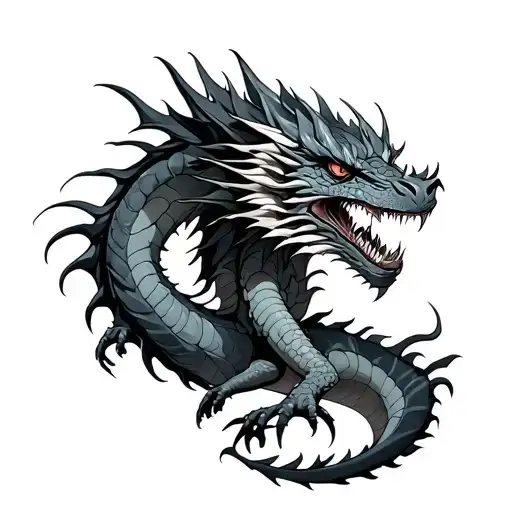 Alive Dragon And Dead Dragon